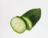 A Sliced Piece of Cucumber