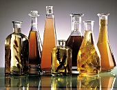 Assorted Homemade Vinegars and Oils