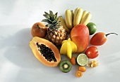 Several Assorted Exotic Fruit