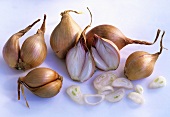 Many Shallots; One Cut in Half