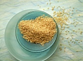 Pile of Long grained Rice in a Bowl