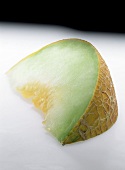 Slice of a galia melon