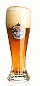 Wheat beer (pale beer) in glass