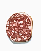 A slice of black pudding (blood pudding)