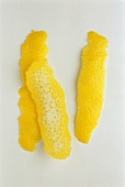 Three Pieces of Lemon Rind