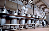 Destillierapparate in Nardinis Grappabrennerei, Bassano (IT)