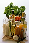 Assorted Dressings; Oils and Vinegars