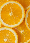 Orange slices (close-up)