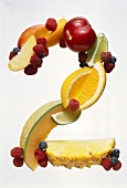 Fruit Forming the Number 2