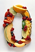Fruit Forming the Number 0