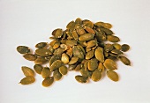 A heap of pumpkin seeds