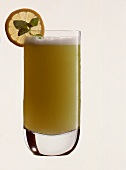 Miami (non-alcoholic pineapple and mint cocktail) in glass