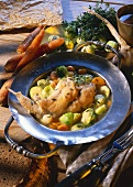 Pot Au Feu with Chicken and Vegetables