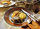 Fillet Mignon with Mushroom Gravy