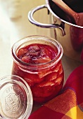 Strawberry Jam in a Jar