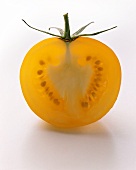 Half a yellow tomato