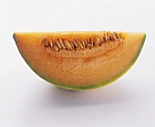 A Slice of Cantaloupe Melon