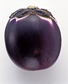 A whole Italian aubergine