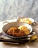 Osso Buco e risotto alla milanese (shin of veal & risotto)