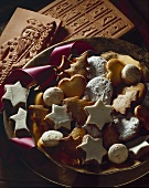 Assorted biscuits for the Christmas period