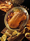 Roasted Goose for Christmas