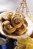 Coiled apricot roll 