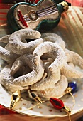 Crescent-shaped Christmas Cookies