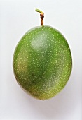 A green passion fruit