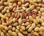 Peanuts with & without shells (filling the picture)