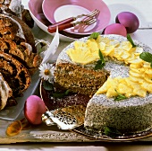 Ananas-Mohn-Torte zu Ostern