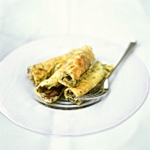 Zwiebel-Oliven-Omelett