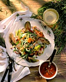 Vegetable salad from Provence