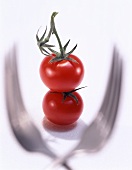 Two Cherry Tomatoes