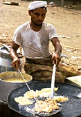 Cookshop on the road to Marib (N. Yemen)
