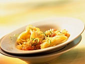 Pasta alla siciliana (Spaghetti mit Knoblauch & Fenchel)