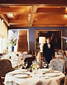 Hotel restaurant Le Bernardin (new York), interior view