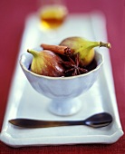 Fresh Figs in Red Wine Sauce