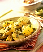 Kartoffelsalat mit Kräutersauce