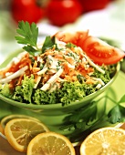 Turkish celery and carrot salad (Kereviz kökü salatasi)
