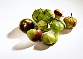 Tomatillos (green Mexican tomatoes)