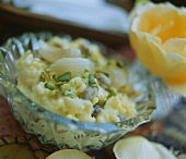 Rice pudding with lychees and pistachios (Oman)