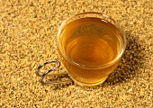 Elderflower tea (Sambucus niger)