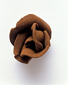 A chocolate rose