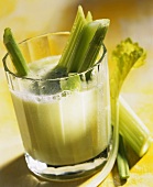Whey drink with celery