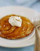 Caramelised mango tartlet