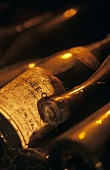 Wine bottles from Romanee-Conti Wine Estate, Burgundy, France