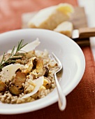 Risotto ai porcini (risotto with ceps and Parmesan)