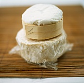 Two different goat's cheeses