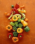Assorted peppers