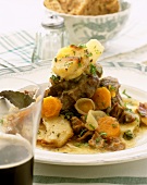 Irish stew (with mutton, potatoes and carrots)